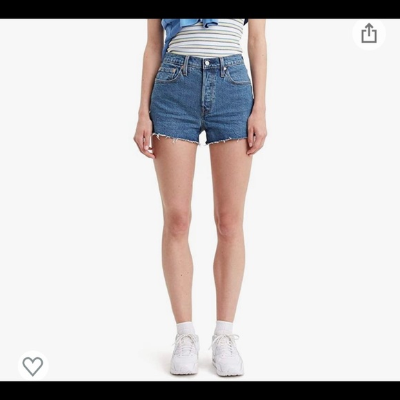 NWT Levi’s 501 high rise shorts - Picture 2 of 5